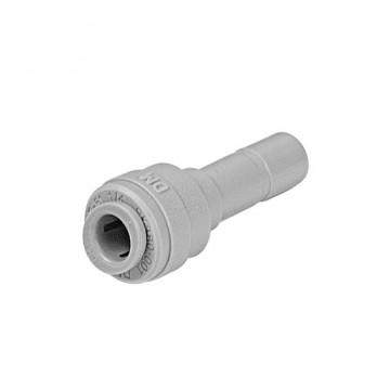 Adapter 1/4'' push fit to 5/16'' stem